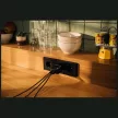 Verbatim hálózati töltő Mini GaN 70W 2xUSB-C PD/1x USB-A QC, fekete 32229