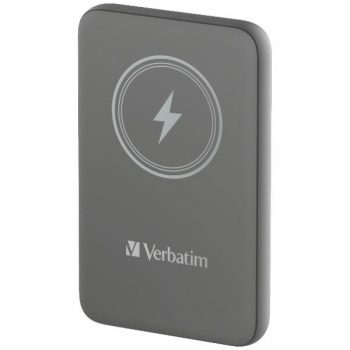   Verbatim indukciós powerbank 'n' Go 15W 10000mAh vezeték nélküli mágneses, szürke
