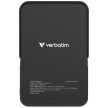 Verbatim Charge 'n' Go Wireless / USB-C 10000mAh Power Bank with Stand, fekete