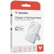 Verbatim Charge 'n' Go Wireless / USB-C 10000mAh Power Bank with Stand, kék