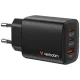 Verbatim Essentials hálózati töltő GaN 65W, fekete 32352