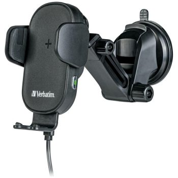   Verbatim wireless autós töltő és tartó, FWC-01 15W Qi, fekete 49552
