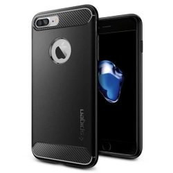   Spigen iPhone 7 Plus/8 Plus Rugged Armor hátlap, tok, fekete
