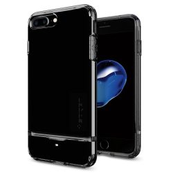   Spigen iPhone 7 Plus/8 Plus Flip Armor hátlap, tok, jet black, fekete