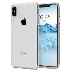 Spigen Liquid Crystal iPhone X/Xs hátlap, tok, átlátszó