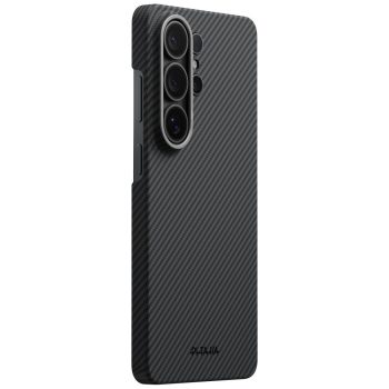   PITAKA Edge Case MagSafe Samsung Galaxy S26 Ultra tok, fekete-szürke