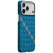 PITAKA Happiness Rides Edge Case MagSafe iPhone 17 Pro tok, kék