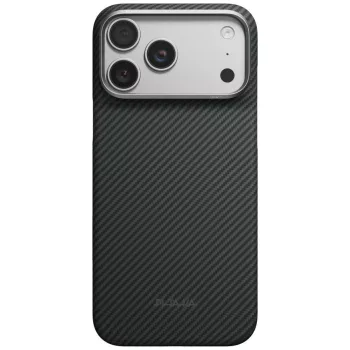   Pitaka Edge iPhone 18 Pro Max / 17 Pro Max tok, fekete-szürke