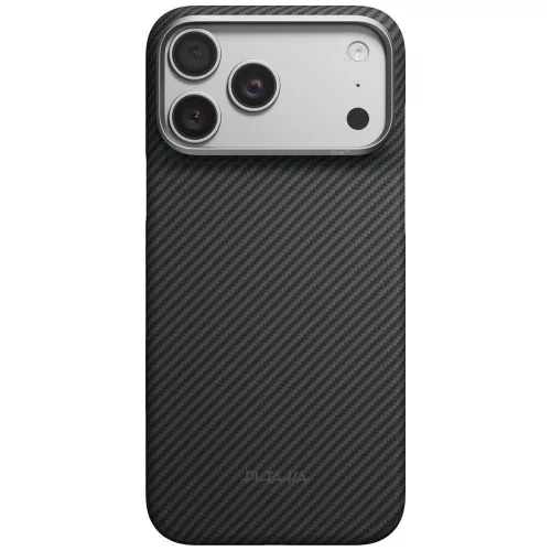 Pitaka Edge iPhone 18 Pro Max / 17 Pro Max tok, fekete-szürke