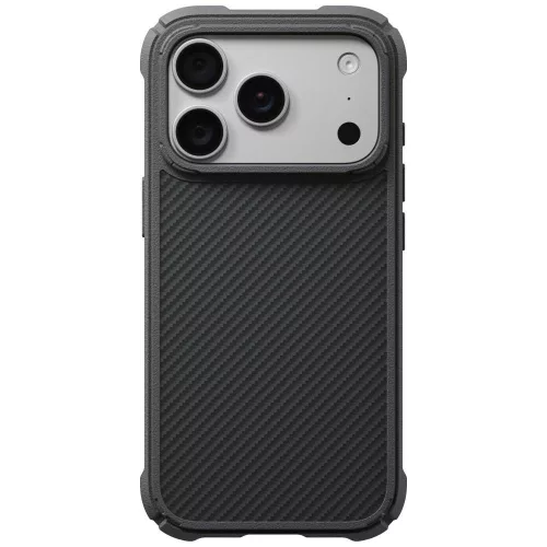 Pitaka Cairn iPhone 18 Pro / 17 Pro tok, fekete-szürke