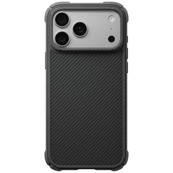   Pitaka Cairn iPhone 18 Pro Max / 17 Pro Max tok, fekete-szürke