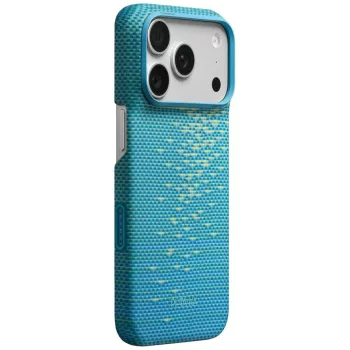 Pitaka Edge MagSafe lucid iPhone 18 Pro / 17 Pro tok, kék
