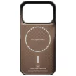 Pitaka Edge Argyle MagSafe Basalt Black iPhone 18 Pro / 17 Pro tok, sötétszürke-fekete