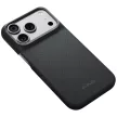 Pitaka Edge Argyle MagSafe Basalt Black iPhone 18 Pro / 17 Pro tok, sötétszürke-fekete