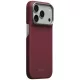 Pitaka Edge Argyle MagSafe iPhone 18 Pro / 17 Pro tok, bordó