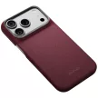 Pitaka Edge Argyle MagSafe iPhone 18 Pro / 17 Pro tok, bordó