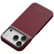Pitaka Edge Argyle MagSafe iPhone 18 Pro / 17 Pro tok, bordó