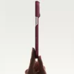 Pitaka Edge Argyle MagSafe iPhone 18 Pro / 17 Pro tok, bordó