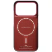 Pitaka Edge Argyle MagSafe iPhone 18 Pro / 17 Pro tok, kék-piros