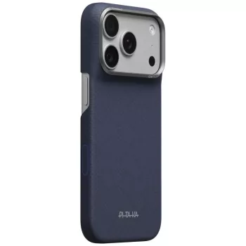   Pitaka Edge PTK Weaving-Sapphire MagSafe iPhone 18 Pro / 17 Pro tok, kék