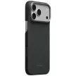 Pitaka Edge Argyle MagSafe Basalt Black iPhone 18 Pro Max / 17 Pro Max tok, sötétszürke-fekete