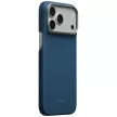 Pitaka Edge Argyle MagSafe iPhone 18 Pro Max / 17 Pro Max tok, sötétkék