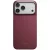 Pitaka Edge Argyle MagSafe iPhone 18 Pro Max / 17 Pro Max tok, bordó
