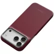 Pitaka Edge Argyle MagSafe iPhone 18 Pro Max / 17 Pro Max tok, bordó