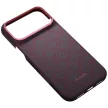 Pitaka Edge Argyle MagSafe iPhone 18 Pro Max / 17 Pro Max tok, kék-piros