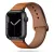 TECH-PROTECT ÓRASZÍJ LEATHERFIT APPLE WATCH 4/5/6/7/8/9/SE/ULTRA 1/2  (42/44/45/49 MM), barna