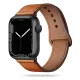 TECH-PROTECT ÓRASZÍJ LEATHERFIT APPLE WATCH 4/5/6/7/8/9/SE/ULTRA 1/2  (42/44/45/49 MM), barna