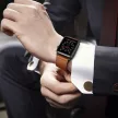 TECH-PROTECT ÓRASZÍJ LEATHERFIT APPLE WATCH 4/5/6/7/8/9/SE/ULTRA 1/2  (42/44/45/49 MM), barna