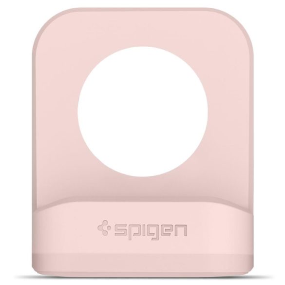 Spigen S350 Night Stand dokkoló Apple Watch 1/2/3/4, rózsaszín