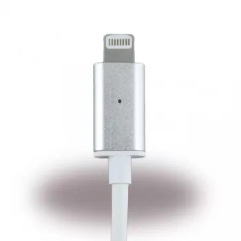   Cyoo USB lightning mágneses kábel iPhone 5/5S/SE/6/6S/7, 1m, ezüst
