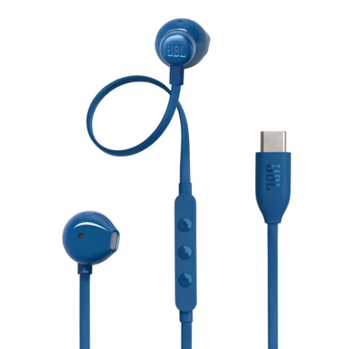 JBL 305C, vezetékes fülhallgató, kék