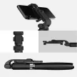 Tech-Protect L01S Bluetooth selfie stick, szelfi bot, háromlábú kitámasztó funkcióval, távirányítóval, fekete