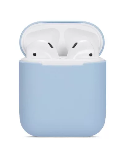 Tech-Protect Icon Apple Airpods szilikon tok, sötétkék