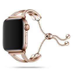 Tech-Protect Chainband Apple Watch 38-40mm fémszíj, arany