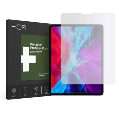 Hofi Tempered Glass Pro+ iPad Air 4 (2020)/iPad Air 5 10.9" (2022) Full Glue kijelzővédő edzett üvegfólia 9H keménységű, fekete