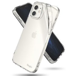   Ringke Air Ultra-Thin Cover Gel Case iPhone 12 Mini hátlap, tok, átlátszó