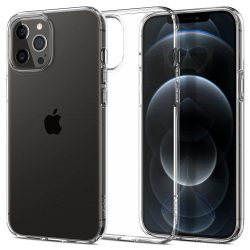   Spigen Liquid Crystal iPhone 12 Pro Max hátlap, tok, átlátszó