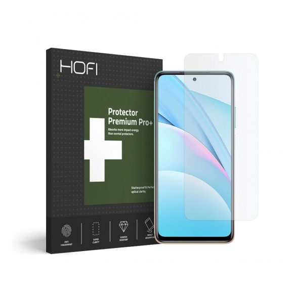 Hofi Hybrid Glass Xiaomi Mi 10T Lite kijelzővédő edzett üvegfólia (tempered glass) 7H keménységű, átlátszó