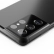 Spigen Samsung Galaxy S21 Ultra kameravédő üvegkeret (tempered glass), fekete