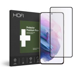   Hofi Glass Pro+ Samsung Galaxy S21 Plus 5D Full Glue kijelzővédő edzett üvegfólia (tempered glass) 9H keménységű, fekete