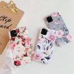 Tech-Protect Floral Samsung Galaxy A52 5G/LTE hátlap, tok, mintás, fehér