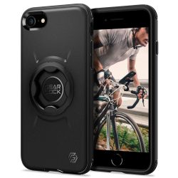   Spigen Gearlock iPhone 7/8/SE (2020) Bike Mount hátlap, tok, fekete