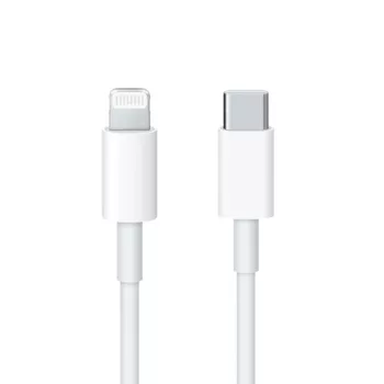 Apple Lightning - USB-C 480 Mb/s 2m, kábel, fehér