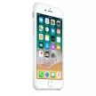 Apple gyári iPhone 7/8/SE2020 szilikon hátlap, tok, fehér