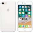 Apple gyári iPhone 7/8/SE2020 szilikon hátlap, tok, fehér