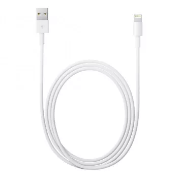 Apple Lightning, 1m, kábel, fehér